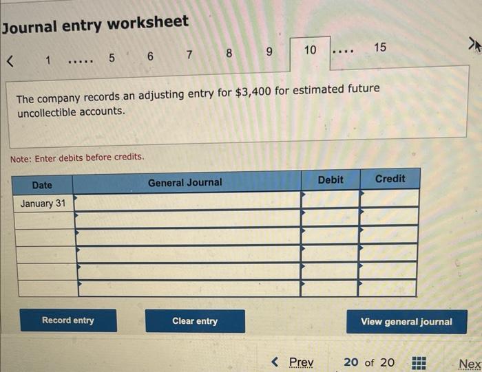 intormaton is avallabie on January S1,U4. a. Depreciation on the equipment for