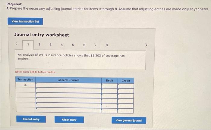 information applies to the questions displayed below.) Wells Technical Institute (WTI), a