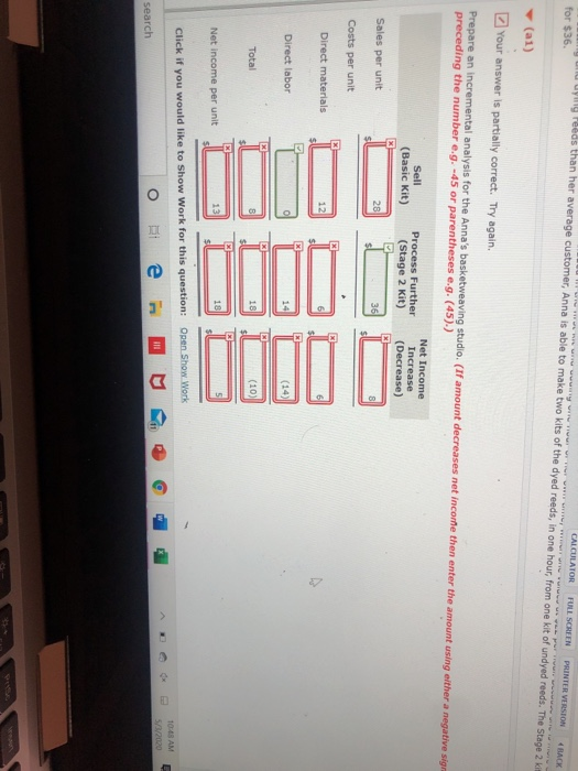 Submission) Anna Garden recently opened her own basketweaving studio. She sells finished