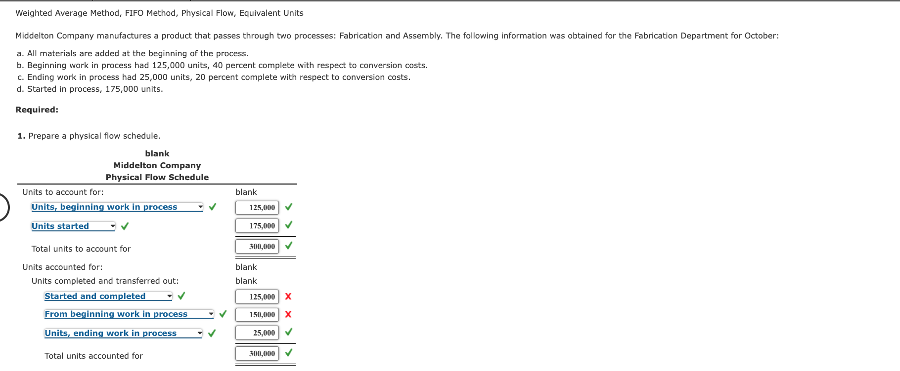  Chapter 6 Homework Chapter 6 Homework Weighted Average Method, FIFO Method,