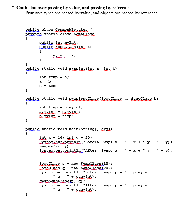 Without running the program, guess the output of the program? Output Run