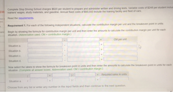  Complete Stop Driving School charges $620 per student to prepare and