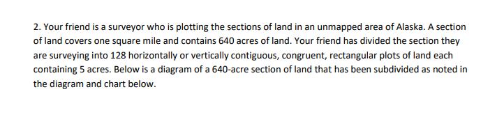 information that was given. To visualize the survey on paper, they have