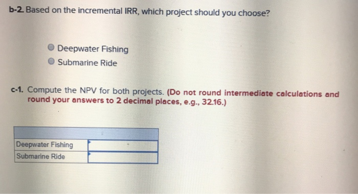 15 percent. Deepwater Year Fishing 0 -$960,000 1 380,000 2 518,000 3