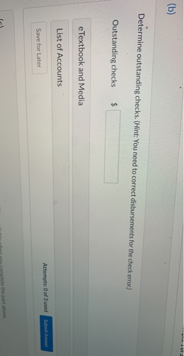 I answer. thank you! (: 1.25/5 Marin Inc.'s bank statement from Main