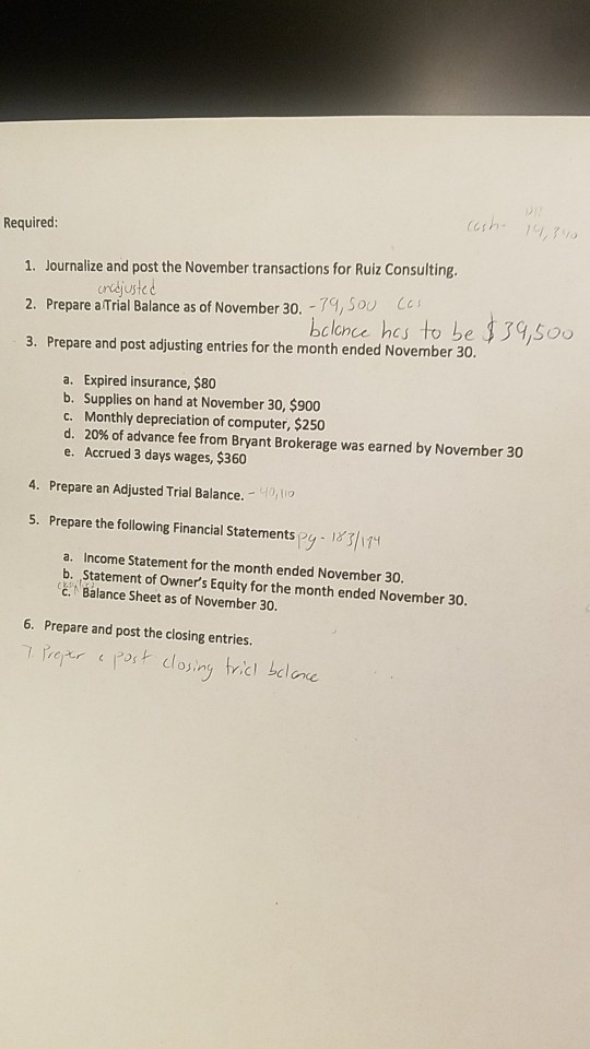 answer all questions please and create the journal by all dates.