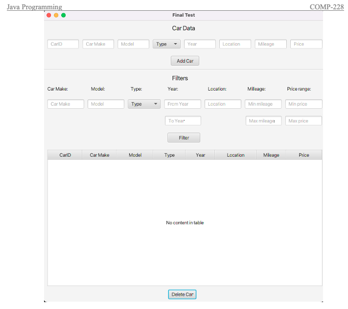 Exercise 1 DO NOT create a package in this project. Let IntelliJ