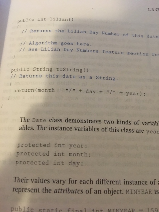 the following code? datel -new IncDate (5, 5, 2000); date2 = date1