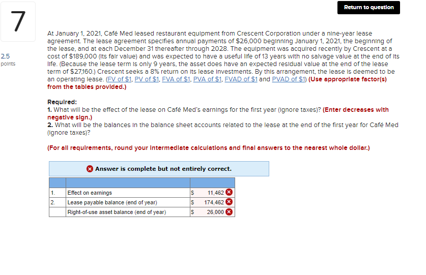 Please explain how to find the right answer. At January 1, 2021,