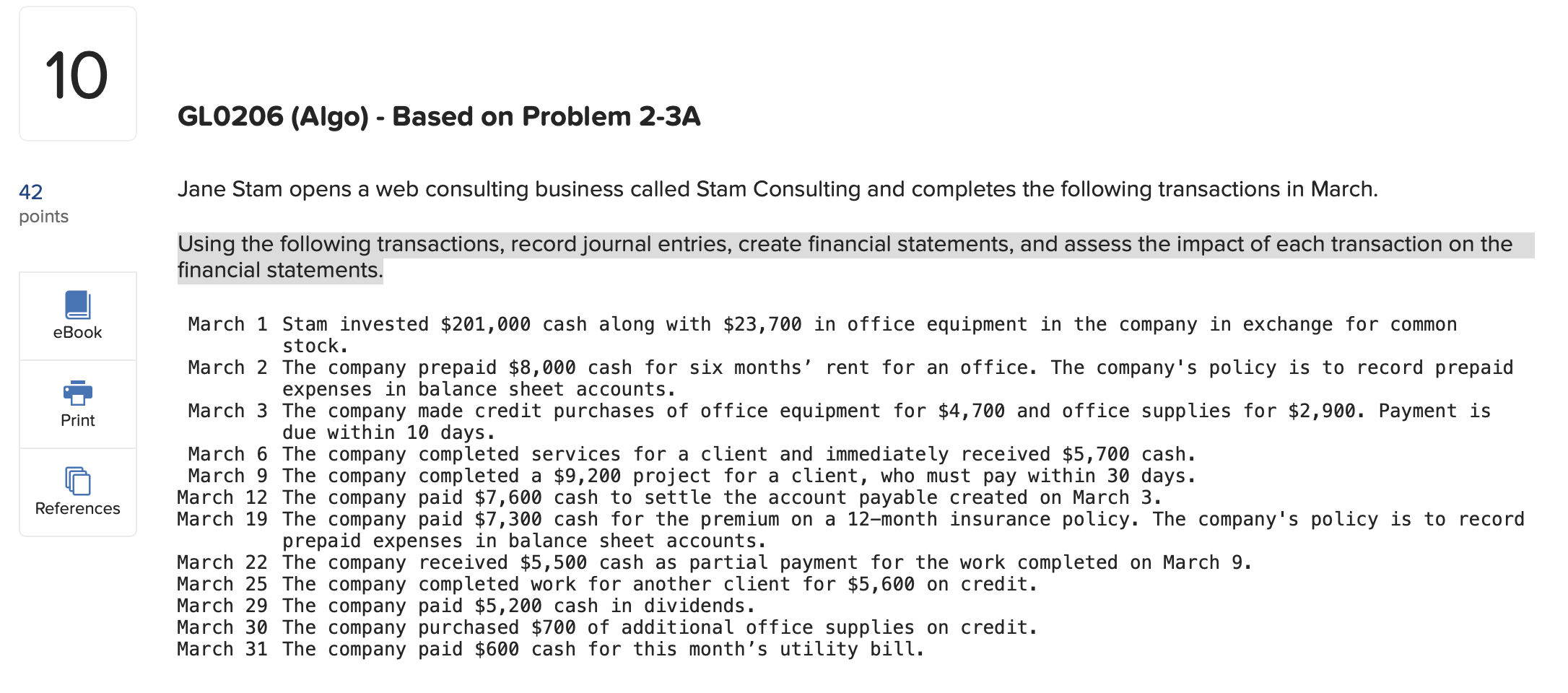 Please help me fill out the chart with the given info. Thank