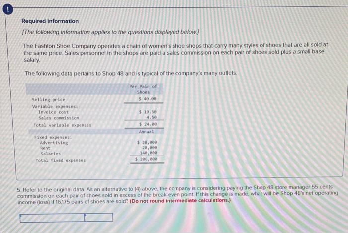 of shoes that are all sold at the same price. Sales personnel