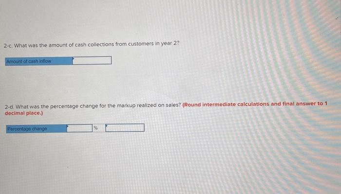 were declared and paid. Required: 1. Using the concept of horizontal analyis,