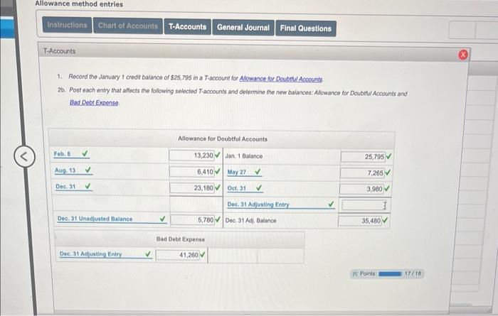 Feb. 8 Received 30% of the $18,900 balance owed by DeCoy Co.,