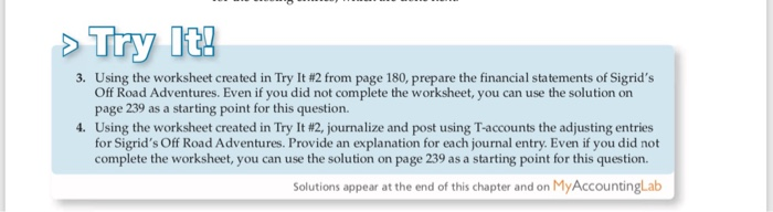  3. Using the worksheet created in Try It #2 from page