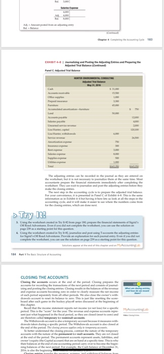 180, prepare the financial statements of Sigrid's Off Road Adventures. Even if