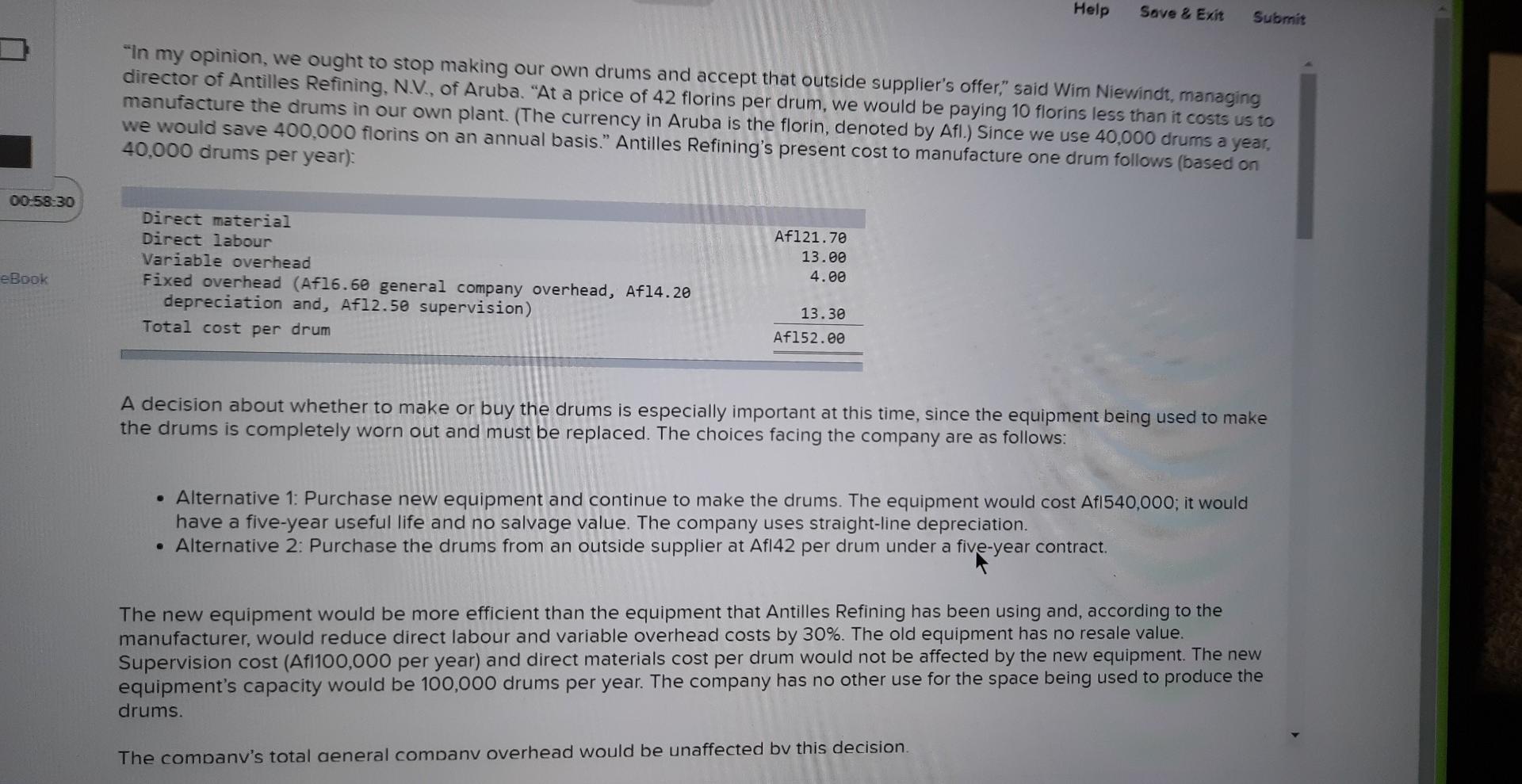 Answer ASAP Help Save & Exit Submit "In my opinion, we