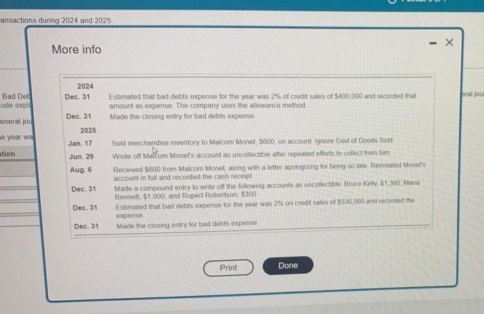 Help me answer both requirments, all the transcations for the journal entries