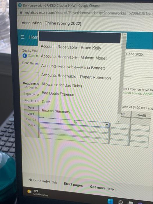 More info 2024 Dec. 31 pral jou Bad Det ude expl Estimated