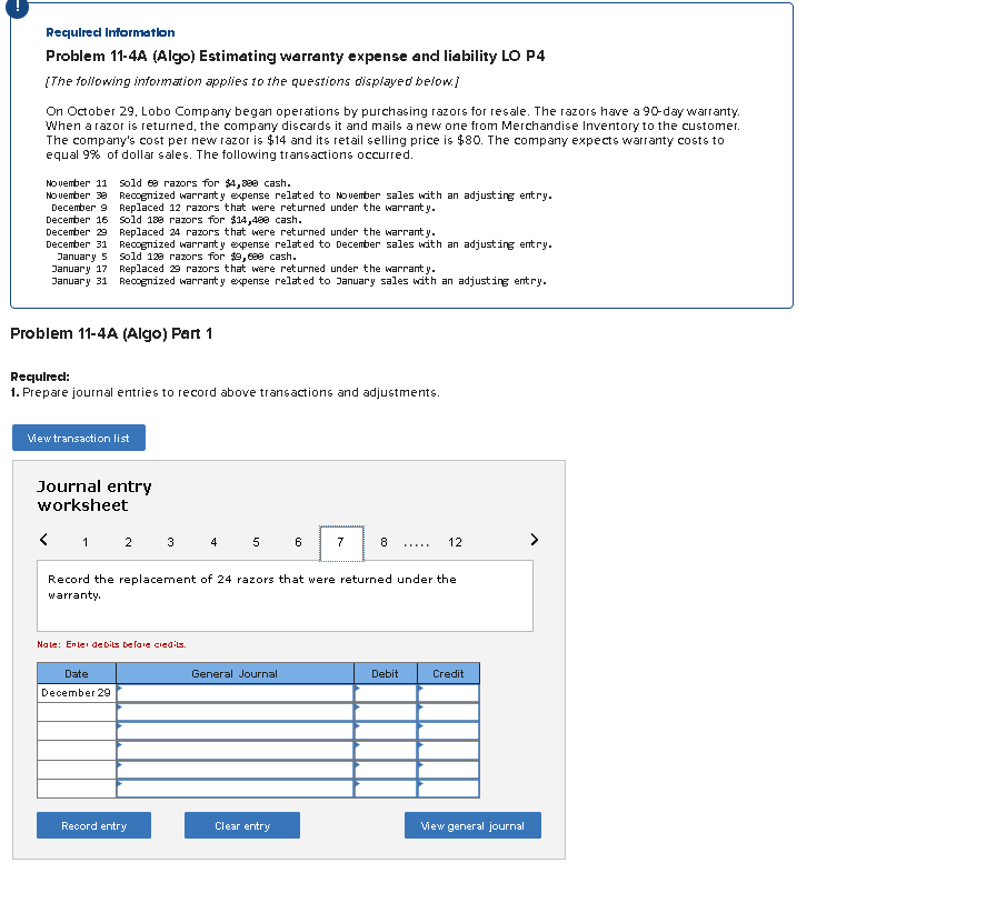 selling price is $80. The company expects warranty costs to equal 9%