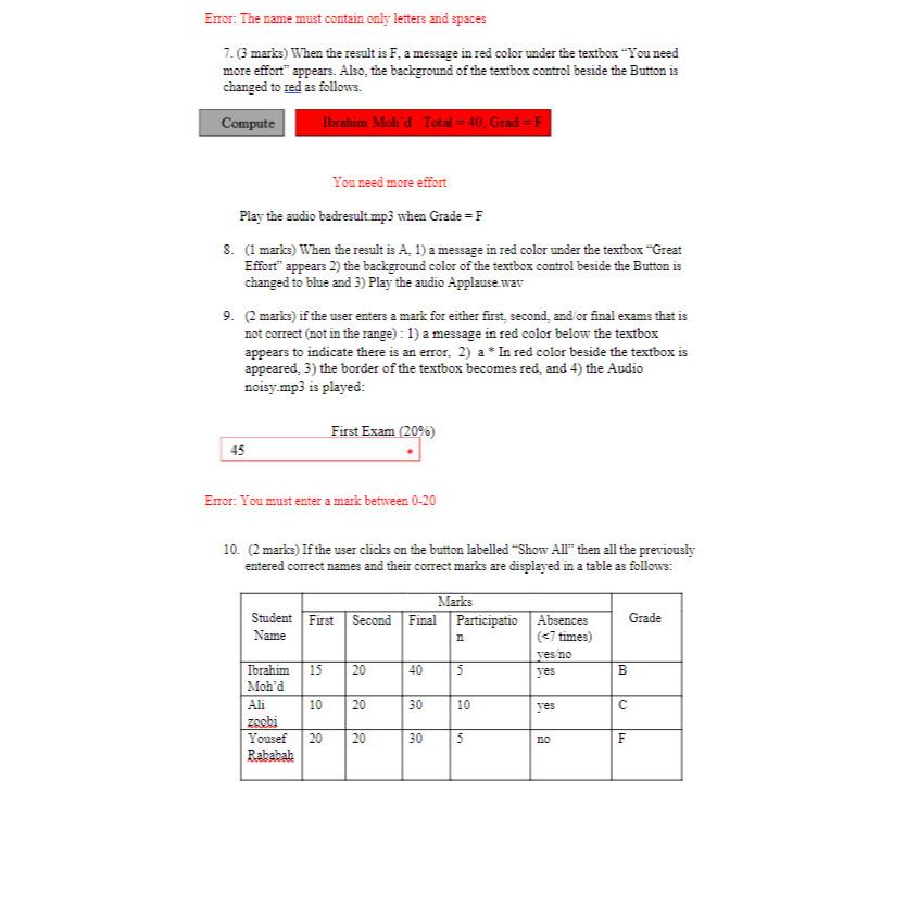  I need full answer from 1 to 10 Advanced Web Programming