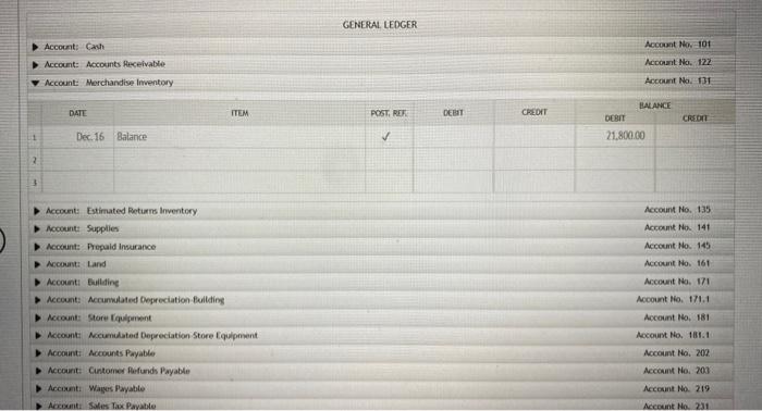 Dempsey on account, $1,560. 23 Issued Check No. 814 for the purchase