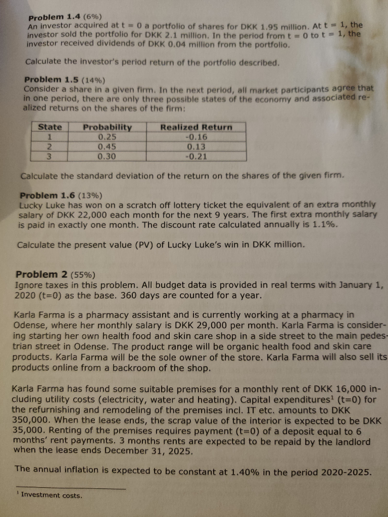  I've uploaded the whole problem, it's 2.4 that is giving me