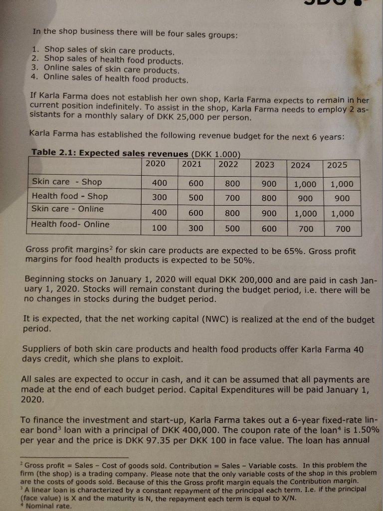 a hard time. I assume you have to find the present value