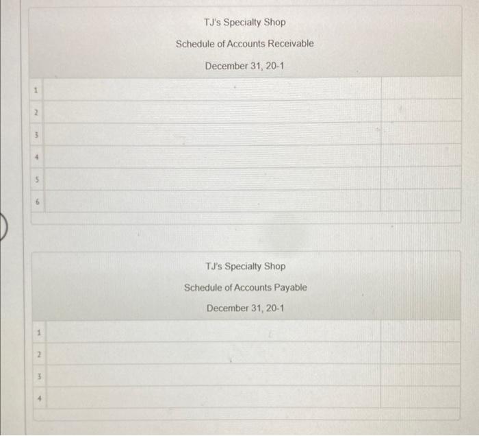 of December in the general joumal Enter transactions from December 1627 on