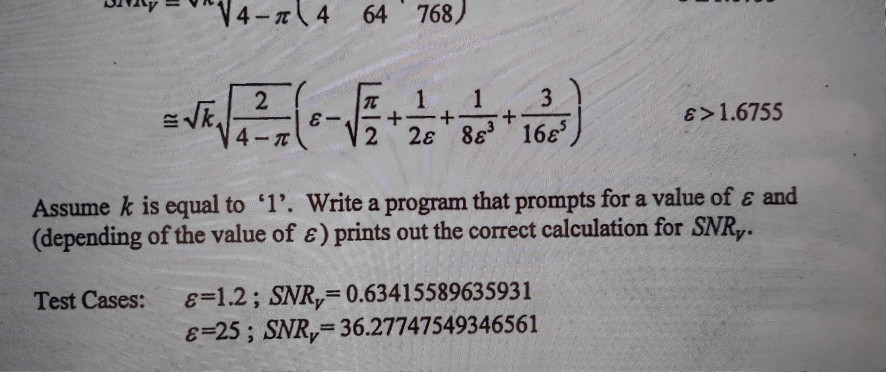 Write a program that uses a switch-statement and loops to decide how