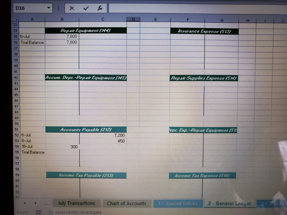 common stock. Paid the premium on a 1-year insurance policy, $4,800. Paid