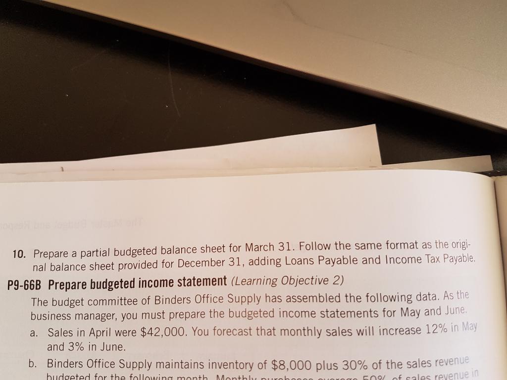 or why not? 3. Briefly discuss the benefits of budgeting. Base your