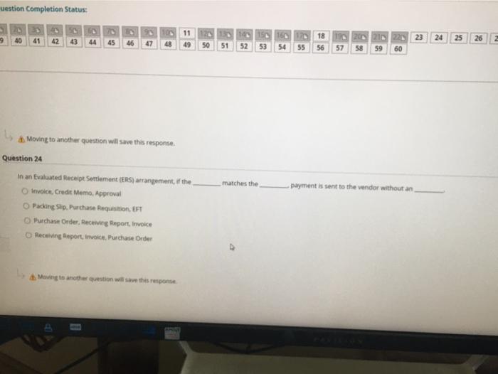  uestion Completion Status: 30 41 9 40 42 9 10 11