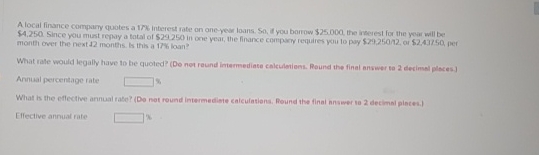  $4,250. Since you must repay a tatal of $29,250 in one