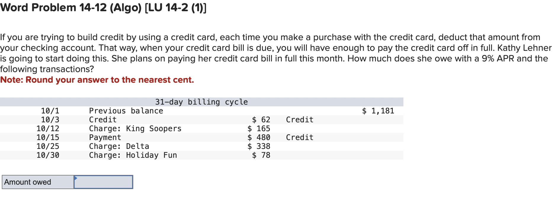 f you are trying to build credit by using a credit