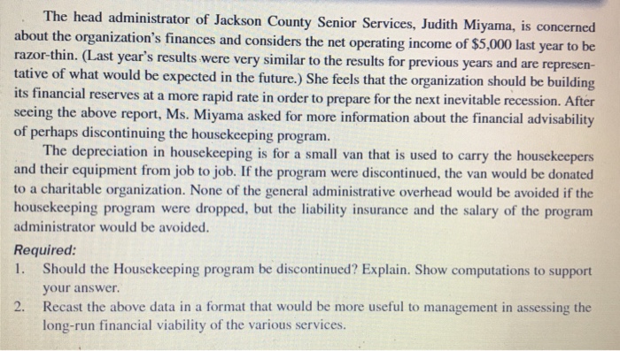 a Segment [LO 7-2 Jackson County Senior Services is a nonprofit organization