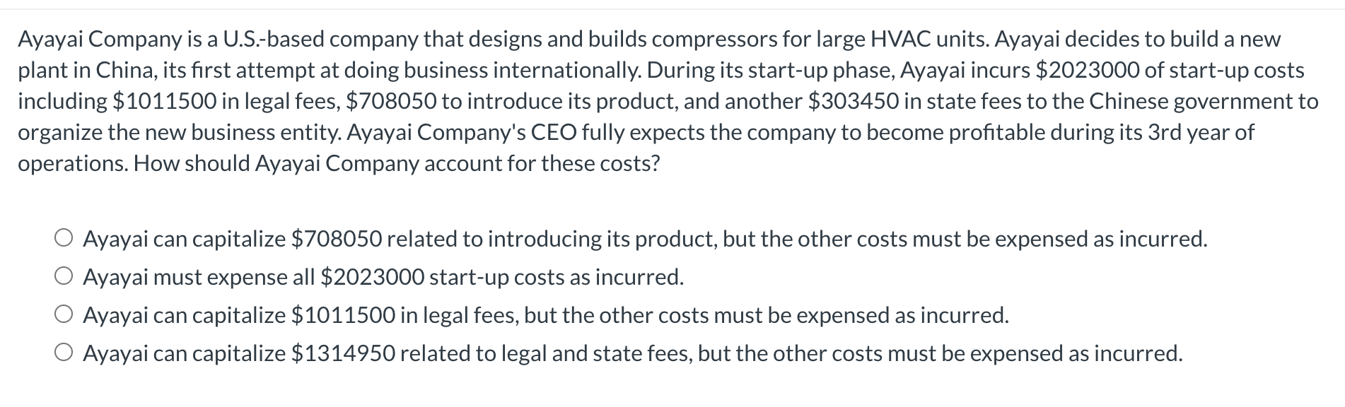  Ayayai Company is a U.S.-based company that designs and builds compressors