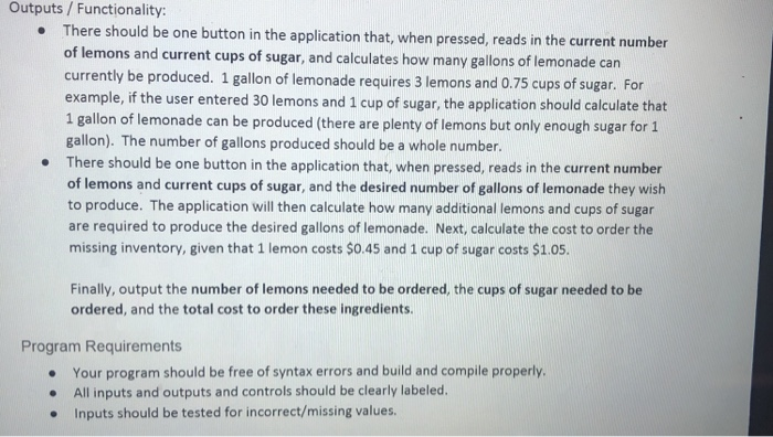 an event-driven application Problem Description For PA1, you are to build an