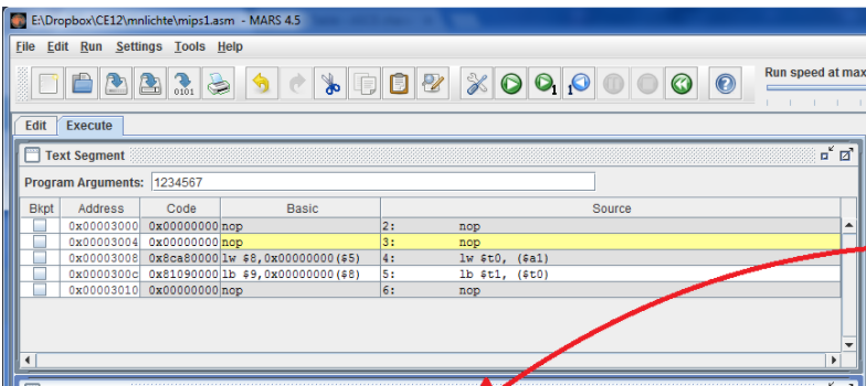 Please provide a working MIPS MARS assembly code. I am asked to