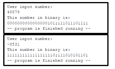 convert decimal(ascii) to binary. The code cannot have input syscall or syscall