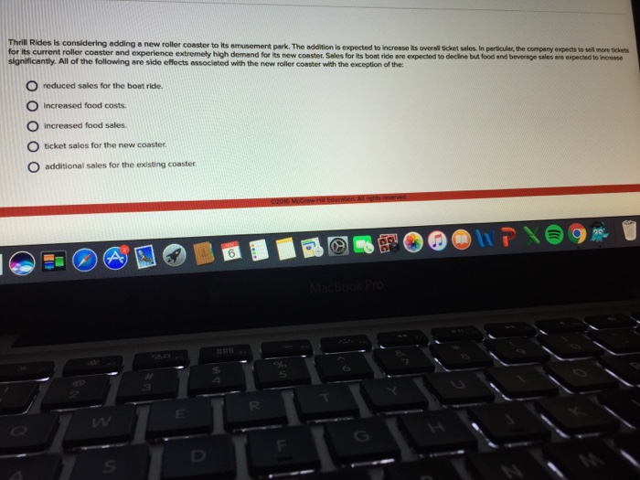  Thrill Rides is considering adding a new roller coaster to its