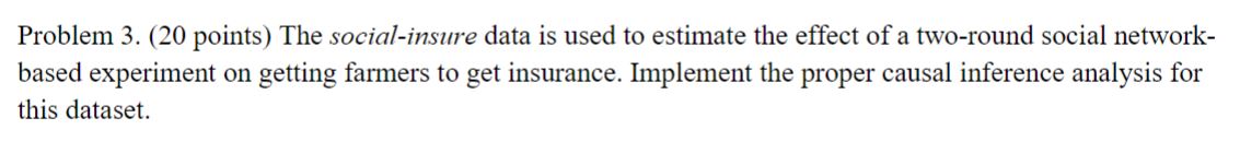  Use R or Python to perform all necessary calculations.Use R or
