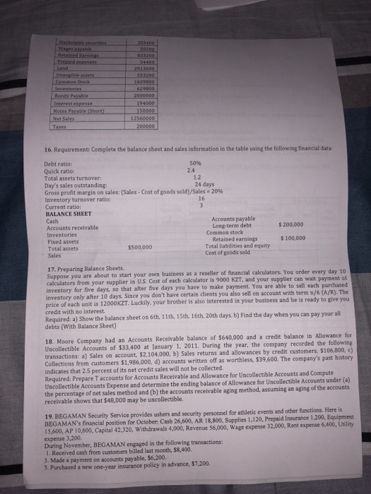 it to you on account with terms n/11. The price you set