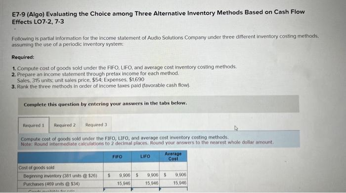 help me solve the step by step and what would be the