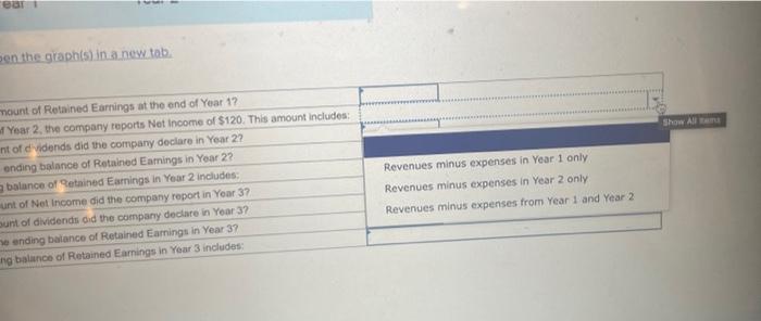 amounts reported at the end of each year - net income (left),
