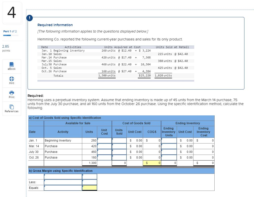 Please fill in the values for the blue bordered boxes, thanks. 4