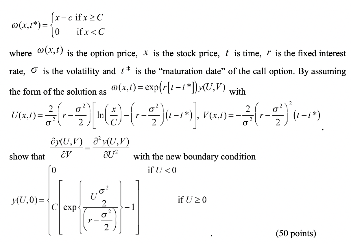 given by do(x, t) do(x,t) 1 d w(x, t) 0x 2 2