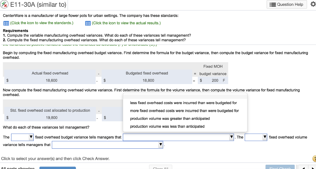  please answer fill in the blank! %E11-30A (similar to) s Question