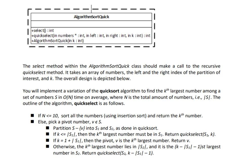  I need a sort quick algorithm. Plesea help me thank you.