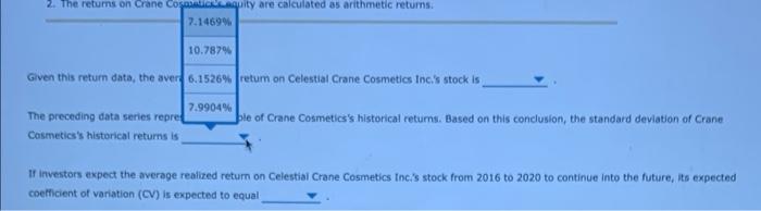 companies use realized stock returns to estimate the risk of a stock