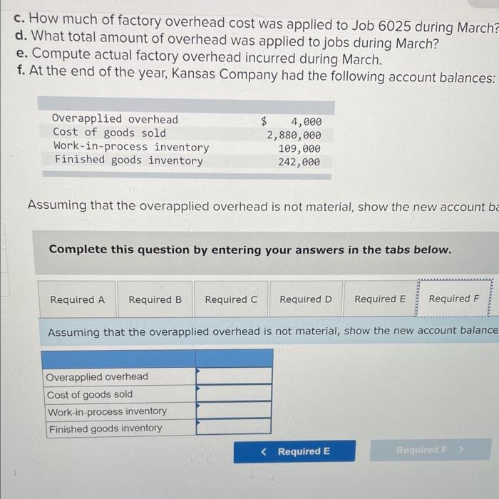 completed. Required: a. Compute the predetermined overhead rate (combined fixed and variable)